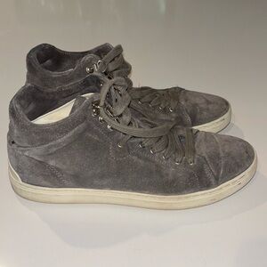 Rag & Bone Gray Suede High Top Sneakers 37.5